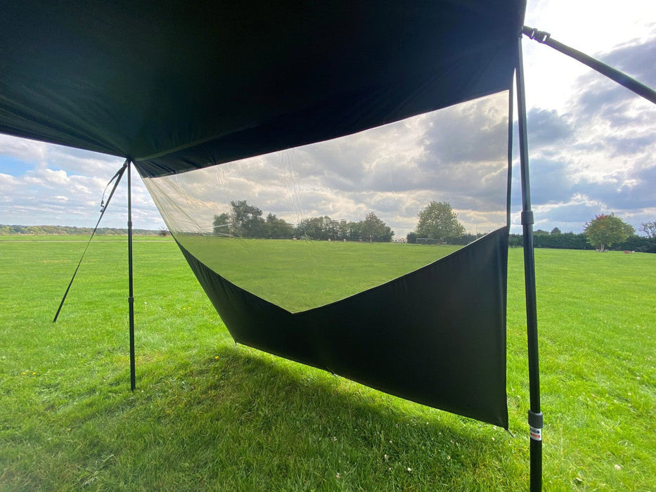 Olpro Rectangle Canopy with Window (Charcoal) Olpro - Dynamic Drive