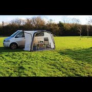 Campervan Van Air Inflatable Sun Shield Shade Canopy + Side Walls Shields Maypole - Dynamic Drive