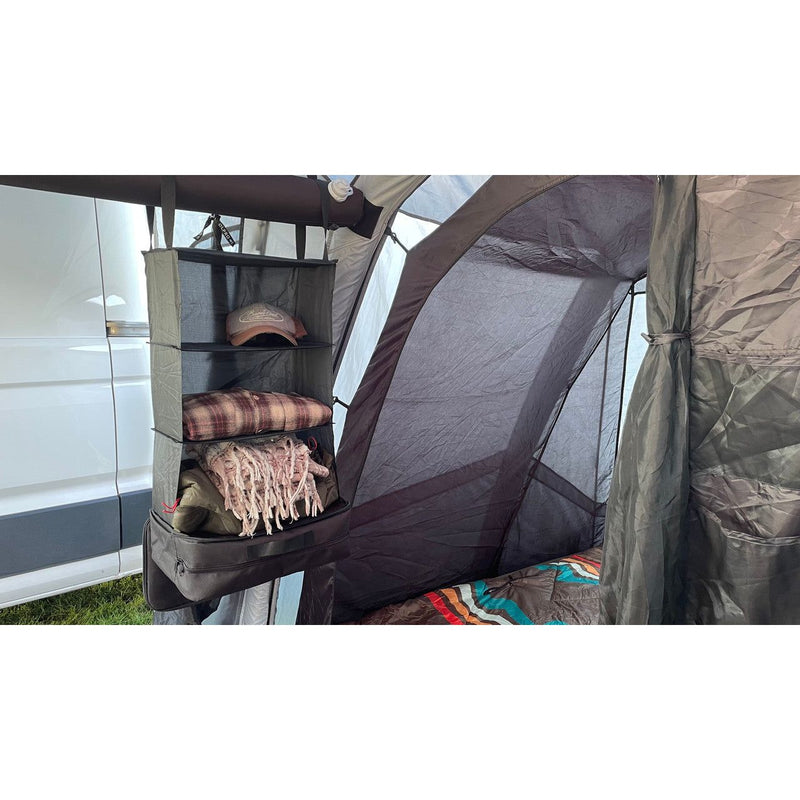 Olpro Camping Organiser with Shelves and Storage Bag Olpro - Dynamic Drive