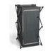 Camping Storage Cupboard Cabinet Folding Canvas Clothes Wardrobe 2 Shelves Camp Active - Dynamic Drive