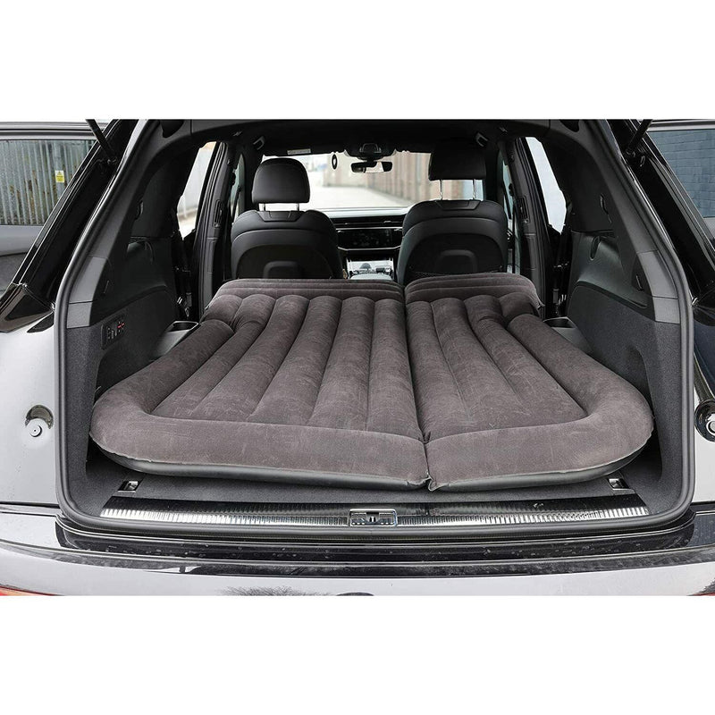 Camping Travel Inflatable Rear Car Boot Double Air Bed Mattress Grey Streetwize - Dynamic Drive
