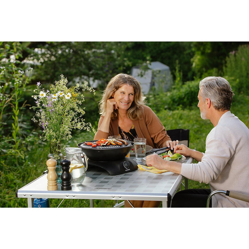 Campingaz 360 Grill CV Table Top Gas BBQ & Stove in Anthracite Campingaz - Dynamic Drive