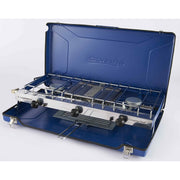 Campingaz Camping Chef Folding Double Burner Stove With Grill Campingaz - Dynamic Drive