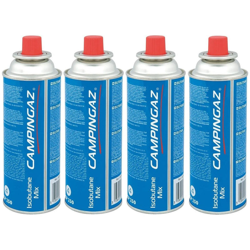 Campingaz CP250 Isobutane Gas Cartridge 4 Pack Campingaz - Dynamic Drive