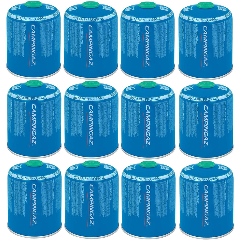 Campingaz CV470 PLUS 12 Pack Propane Butane Mix Camping Hiking Cooking BBQ Campingaz - Dynamic Drive