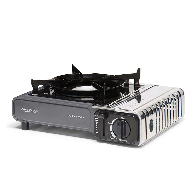 Campingaz Stove Camp Bistro 3 Camping Single Burner Hiking Outdoors Piezo Campingaz - Dynamic Drive