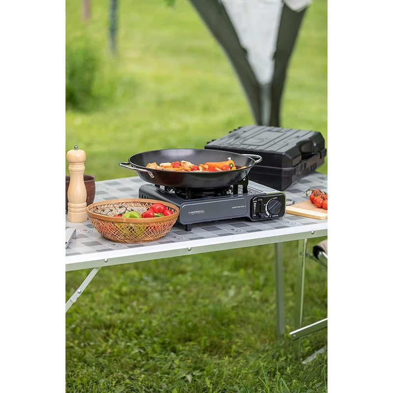 Campingaz Stove Camp Bistro 3 Camping Single Burner Hiking Outdoors Piezo Campingaz - Dynamic Drive