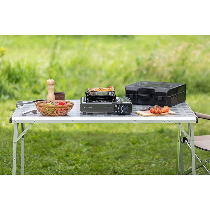 Campingaz Stove Camp Bistro 3 Camping Single Burner Hiking Outdoors Piezo Campingaz - Dynamic Drive