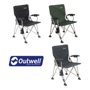 Campo Foldable Camping Chair with Padded Armrests Outwell - Dynamic Drive