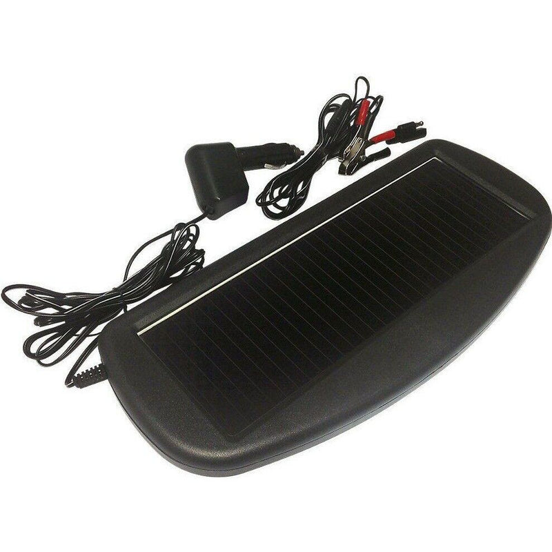Car Van Boat Automotive 12v 1.5w Solar Trickle Panel Battery Charger Maintainer Streetwize - Dynamic Drive