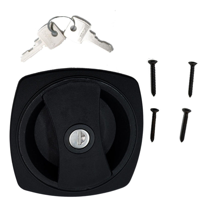 Caraloc 640 Caravan Motorhome Front Door Lock With Standard Barrel & 2 Keys Crusader - Dynamic Drive