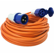 Caravan 25m Hook Up Extension Cable 230V 3pin Mains Electric Lead 1.5mm J249 Crusader - Dynamic Drive