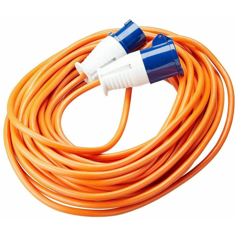 Caravan 25m Hook Up Extension Cable 230V 3pin Mains Electric Lead 1.5mm J249 Crusader - Dynamic Drive