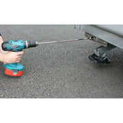 Caravan 30cm Corner Steady Legs Drill Winder Extension Adapter Socket 19mm Bar Maypole - Dynamic Drive