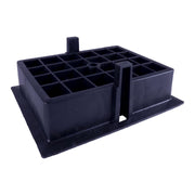 Caravan Carastack Stacking Pads Feet Blocks Corner Steady Winder Feet - Set of 4 Powerpart - Dynamic Drive