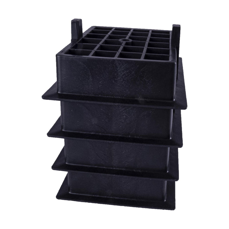 Caravan Carastack Stacking Pads Feet Blocks Corner Steady Winder Feet - Set of 4 Powerpart - Dynamic Drive