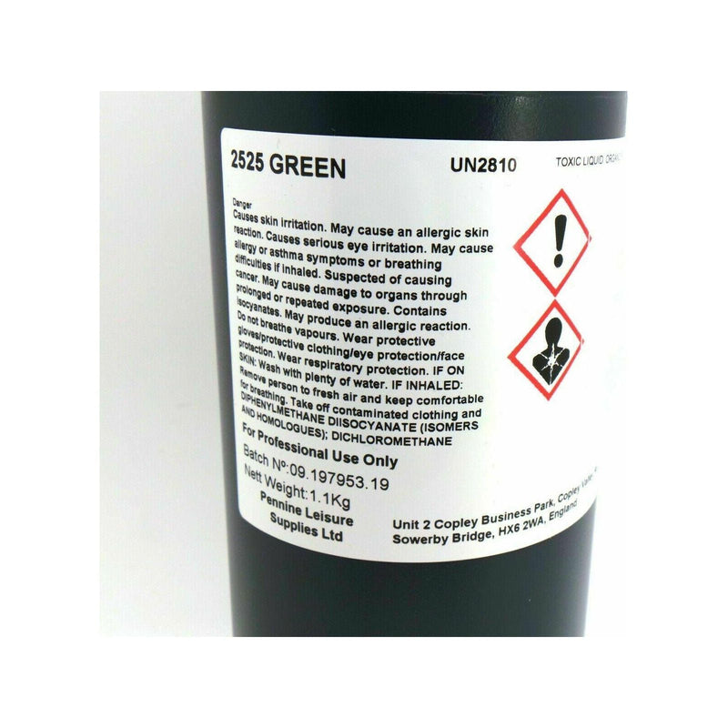 Caravan Floor Delamination Repair One Shot Green Poly Adhesive Kit +100 x Dowels Powerpart - Dynamic Drive