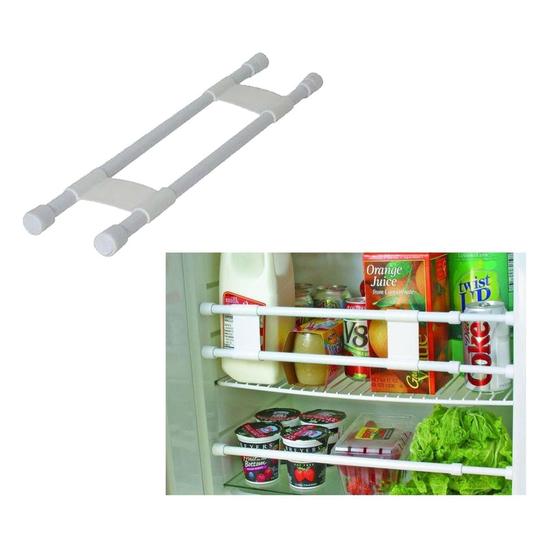 Caravan Motorhome Boat RV Cupboard Fridge Double Retaining Bars 40.5 - 71cm Via Mondo - Dynamic Drive