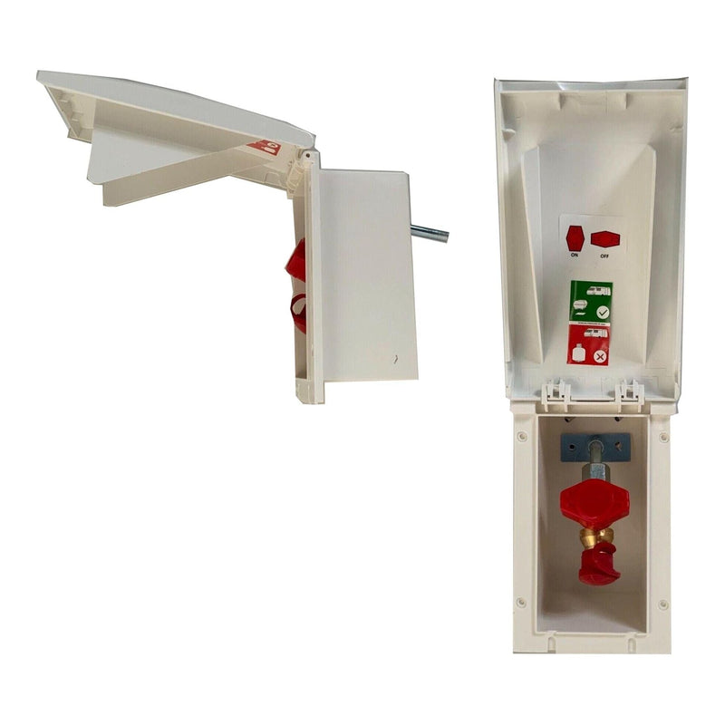 Caravan / Motorhome LPG Gas BBQ Flush Fit Outlet Box TND Model – PO683 PLS - Dynamic Drive