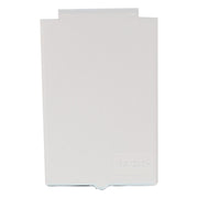 Caravan Motorhome Mains Inlet/Oulet Replacement Lid Flap Cover + Pins White Grove - Dynamic Drive