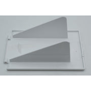 Caravan Motorhome Mains Inlet/Oulet Replacement Lid Flap Cover + Pins White Grove - Dynamic Drive