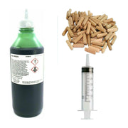 Caravan Spongy Floor Delamination One Shot Poly Adhesive + 100 Dowels + Syringe Powerpart - Dynamic Drive