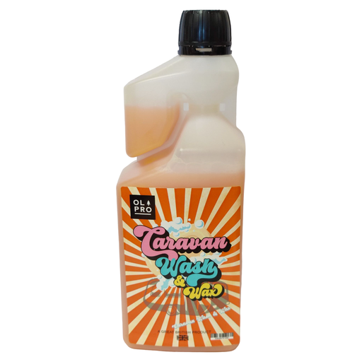 Olpro Caravan Wash and Wax 1ltr Dosage Bottle Olpro - Dynamic Drive