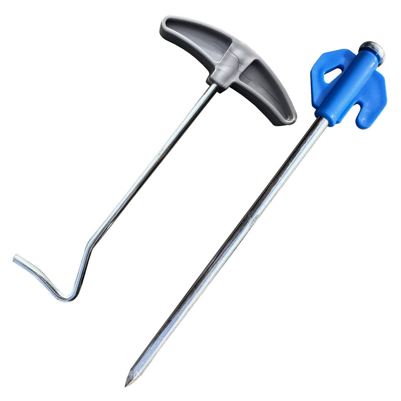 Olpro Case of 20 Hard Ground Pegs and Peg Puller Olpro - Dynamic Drive