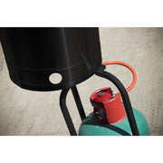 Dellonda Outdoor Garden Gas Patio Heater 13kW Commercial & Domestic Use Black Dellonda  - Dynamic Drive