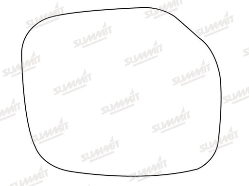 Summit Non-Heated Base Plate With Standard Mirror Glass fits Citroen Berlingo 97 on LHS Summit - Dynamic Drive