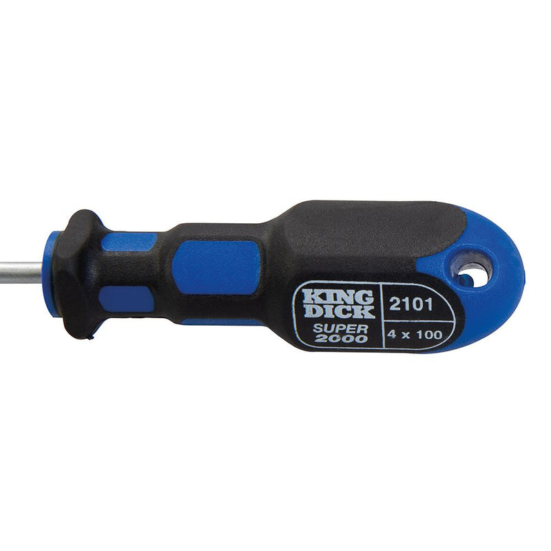 King Dick Screwdriver Slotted 4 x 100mm King Dick - Dynamic Drive