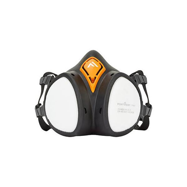Portwest Abek1P3 Ready To Use Half Mask P441BKR Portwest - Dynamic Drive