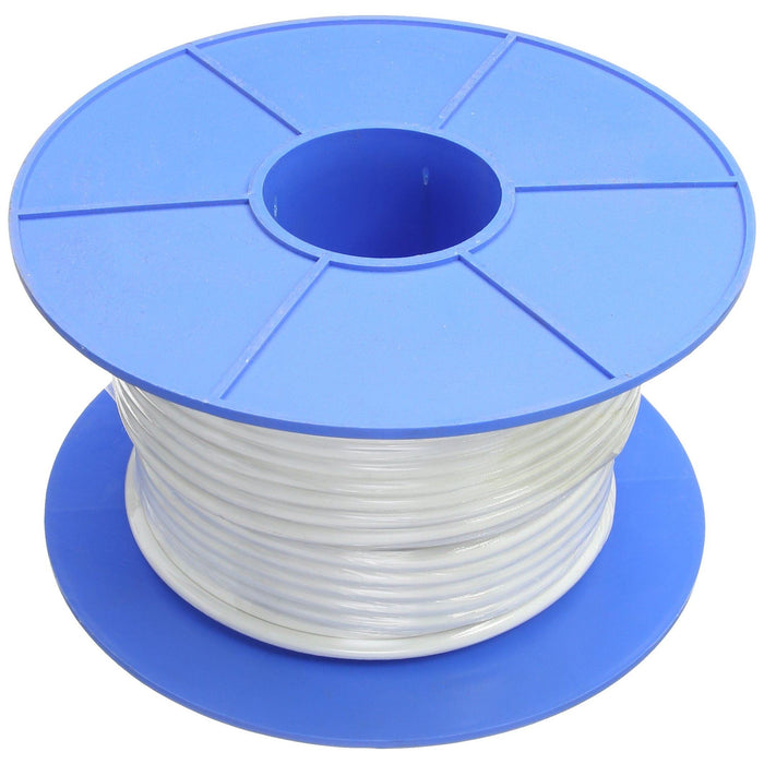 Connect White 3 Core Mains Cable 6A 50m 30673 Tool Connection - Dynamic Drive