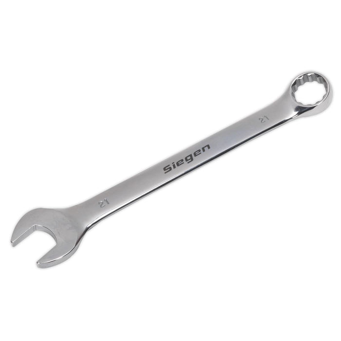 Sealey Combination Spanner 21mm S01021 Siegen by Sealey - Dynamic Drive