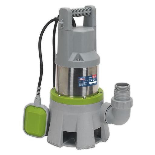 Sealey High Flow Submersible Stainless Dirty Water Pump Automatic 333L/min 230V Sealey - Dynamic Drive