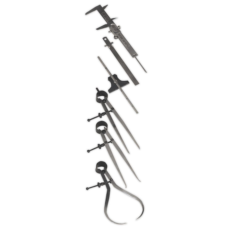 Sealey Professional Measuring Tool Set 6pc AK10000 Sealey - Dynamic Drive