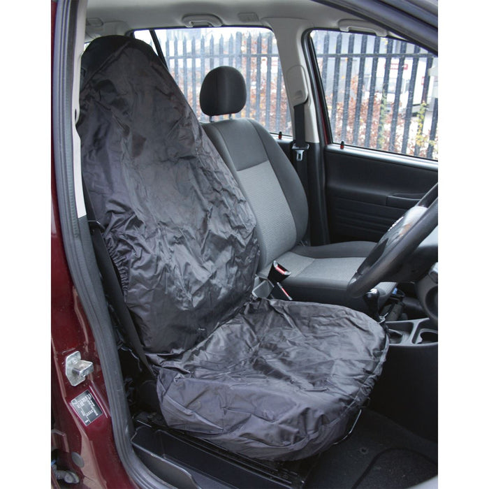 Sealey Front Seat Protector Set 2pc Heavy-Duty CSC6 Sealey - Dynamic Drive