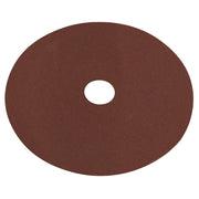 Sealey Fibre Backed Disc115mm 120Grit Pack of 25 WSD45120 Sealey - Dynamic Drive