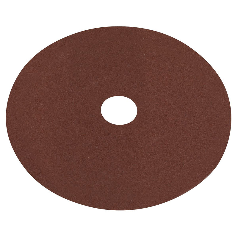 Sealey Fibre Backed Disc115mm 120Grit Pack of 25 WSD45120 Sealey - Dynamic Drive