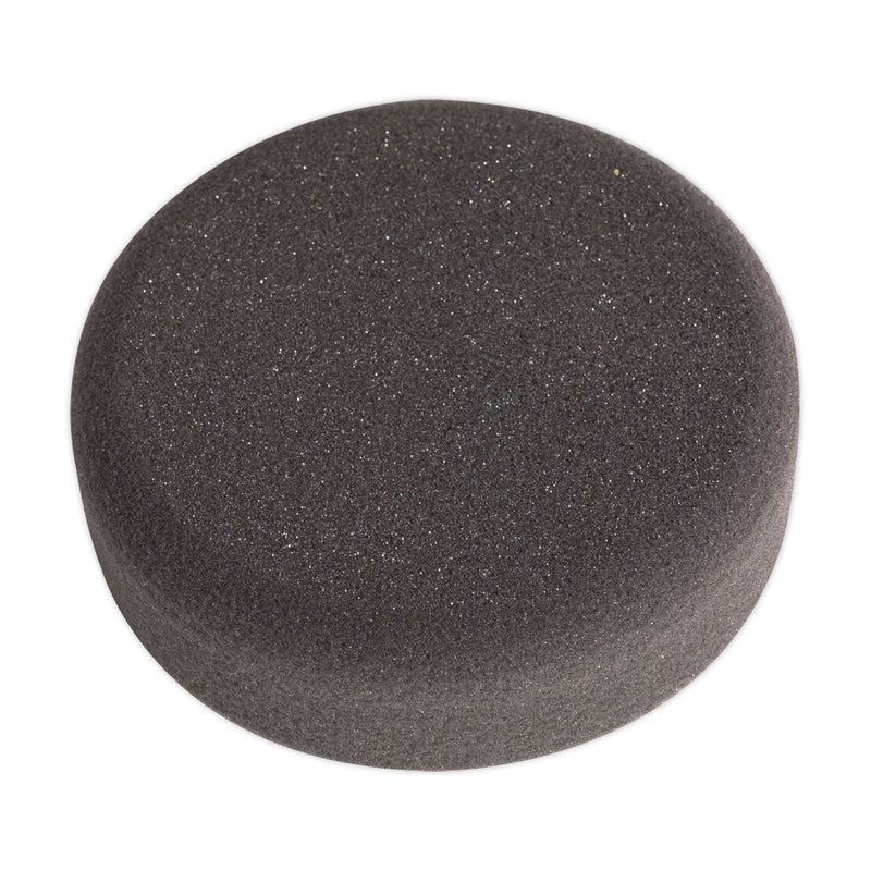 Sealey Buffing & Polishing Foam Head Hook-and-Loop150 x 50mm Black/Soft Sealey - Dynamic Drive