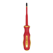Draper XP1000 VDE Slimline PZ Type Screwdriver, No.2 x 100mm 02166 Draper - Dynamic Drive