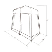 Outwell Seahaven Comfort Station Double Shower Toilet Tent Outwell - Dynamic Drive