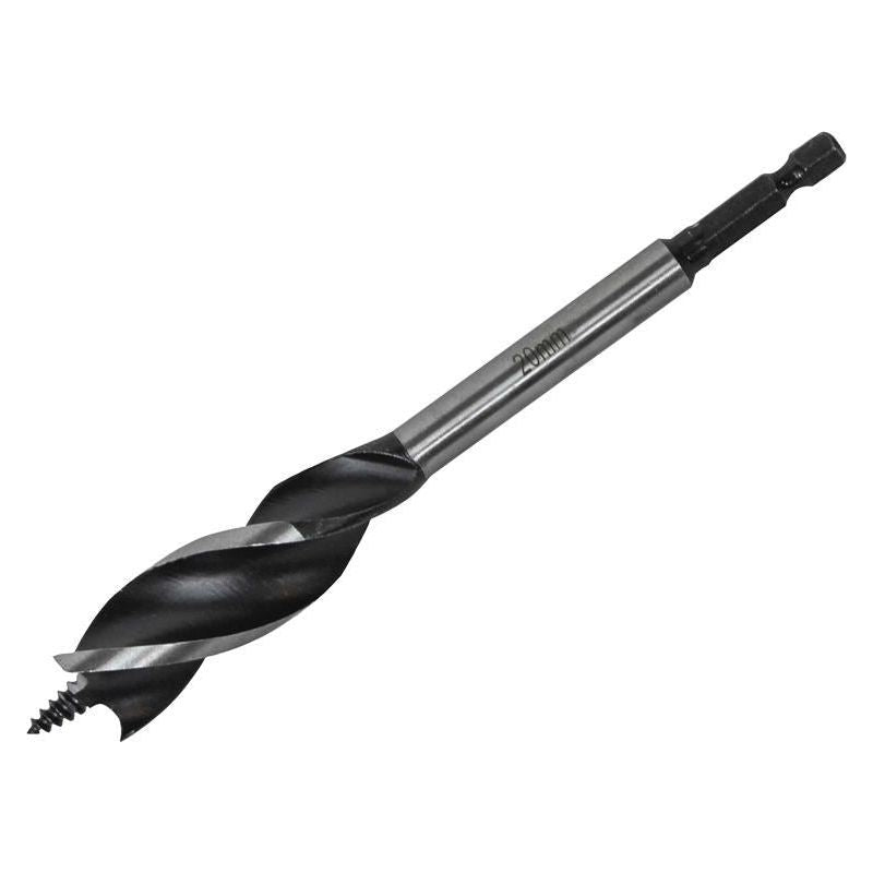 Faithfull Tri-Point Speed Auger Bit 20mm Faithfull - Dynamic Drive