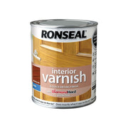 Ronseal Interior Varnish Quick Dry Satin Medium Oak 750ml Ronseal - Dynamic Drive