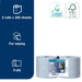 Tork 3 Ply Premium Industrial Heavy Duty Wiping Paper Blue 2 x 119m Combi Rolls Tork  - Dynamic Drive
