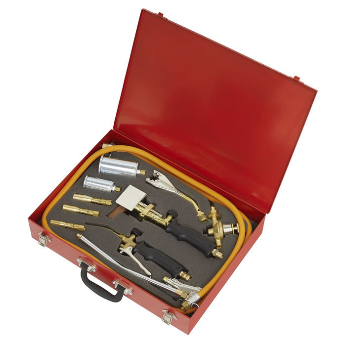 Sealey Propane Torch Kit 14pc LPT14 Sealey - Dynamic Drive