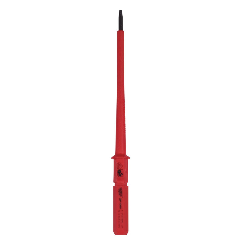 Draper XP1000 VDE Plain Slot Interchangeable Screwdriver Blade, 3 x 100mm Draper - Dynamic Drive
