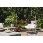 Dellonda Single Swinging Egg Chair with Cushion DG60 Dellonda - Dynamic Drive
