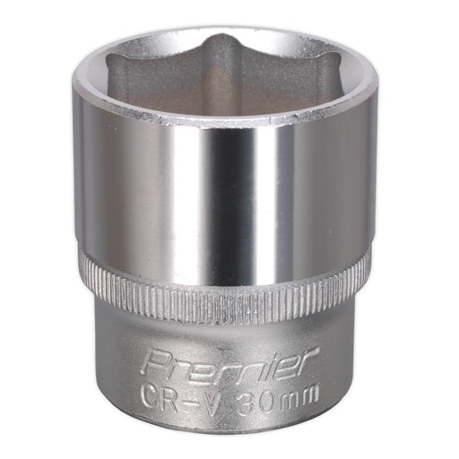 Sealey WallDrive Socket 30mm 1/2"Sq Drive S1230 Sealey - Dynamic Drive