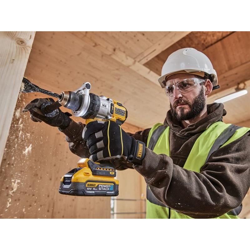 Dewalt Power Tools DCD1007H2T Hammer Drill 18V 2 x 5.0Ah POWERSTACK™ Li-ion DeWALT Power Tools - Dynamic Drive